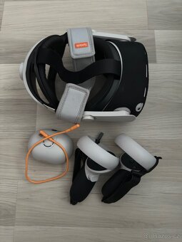 Oculus Quest 2 + battery pack + lepší držák na hlavu - 2