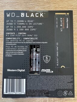 WD BLACK SSD SN850X 2TB - 2