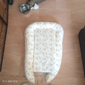 Hnízdečko pro miminka z merino vlny - 2