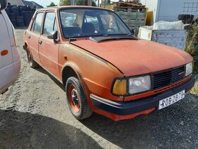 Skoda 120L 1988 BEZ TP - POJIZDNA, CELA nebo DILY - 2
