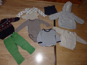 Mix oblečení H&M 74-80 - 2