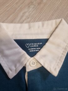 Primark- tričko s dlouhým rukávem a límečkem - 2