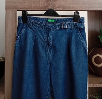 Benetton dámské lehké džínové kalhoty vel. S - 2