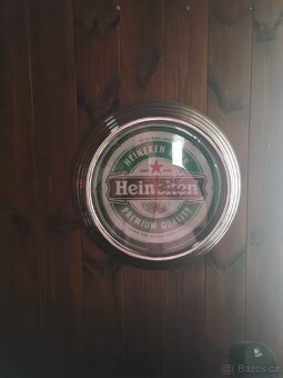 Hodiny svítíci HEINEKEN hospodské - 2