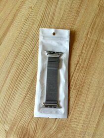 Ocelové pásky Milanese na Apple watch, kryt na Apple Watch 9 - 2