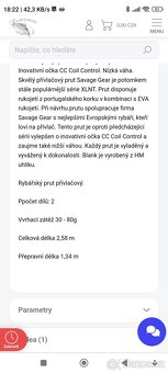 Baitcast sestava - 2