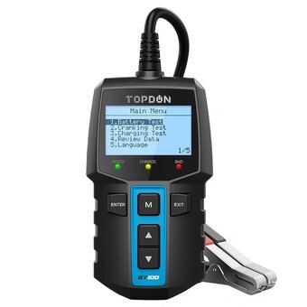 Tester autobaterií 12 V - TOPDON BT100 - 2