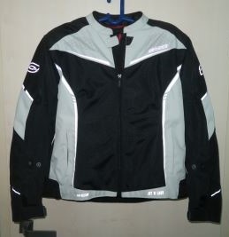 Dámská motocyklová bunda OZONE Jet II + přilba,kalhoty,boty - 2