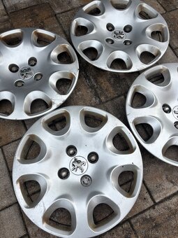Originální poklice kryty kol / poklice Peugeot 15” - 2