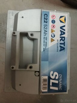 Nepoužitá Autobaterie VARTA 52Ah - 2