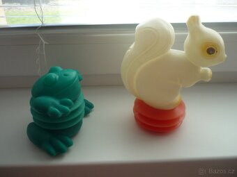 Pískací - retro - staré hračky. - 2