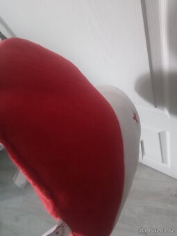 polštář sk slavia praha srdce - 2