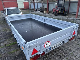 Přívěsný vozík 2500kg 3,75x1,74m ložná plocha - 2
