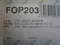 olejovy filtr Muller filter FOP 203 - 2