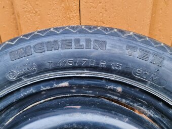 Dojezdové kolo 15" Michelin Tex - 2