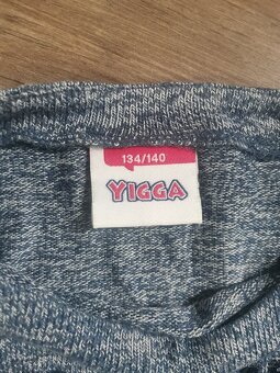 Šaty teplejší vel. 134/140 - 2