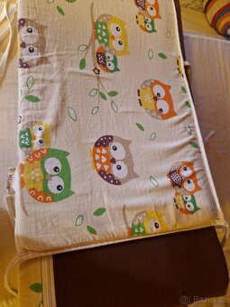 Mantinel do dětské postýlky sovičky - 2
