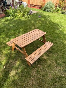 Dětský zahradní stolek Ikea - 2