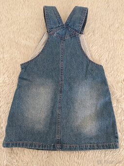 Laclová džínová sukně vel. 86 - 2