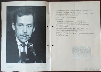 Dokumenty doby - Havel ...do r. 1990 - 2