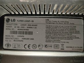 LCD monitor 24" - LG L245WP-BN - 2