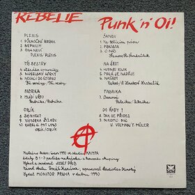Rebelie Punk 'n' Oi vinyl skvelý stav - 2