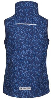 ALPINE PRO dětská softshellová vesta ASKLEPIOSO 2 140 - 146 - 2