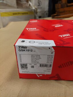 Kompletní sada na zadní bubnové brzdy GSK1512 - 2