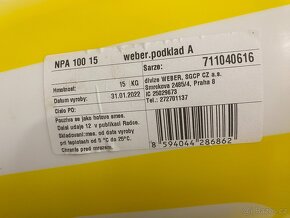 Podkladní nátěr Weberpodklad A penetrace 15 kg - 2