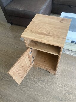Dvě noční skřínky ASPELUND IKEA - 2