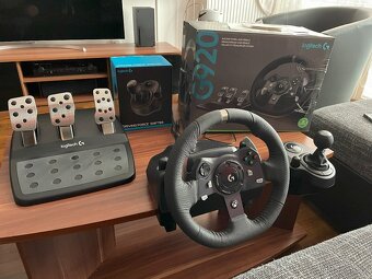 Volant s pedály Logitech G920 + Řadicí páka Logitech Driving - 2