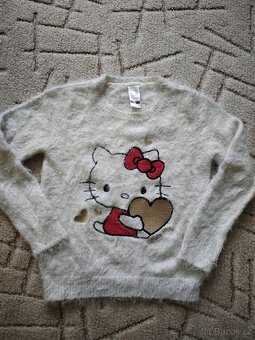 Svetr Hello Kitty vel. 134 - 2