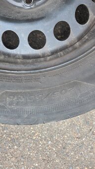 Letní gumy 205/60 R16 Plechové disky VW 6.5/16 ET48 5x112 - 2