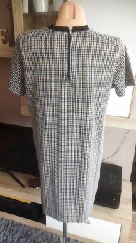Krásné retro šaty vzor kohoutí stopy 2XL - 2