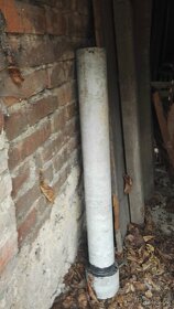 Levně prodám 2 ks - roury průměr 10 cm, délka 3m a 1ks dél - 2