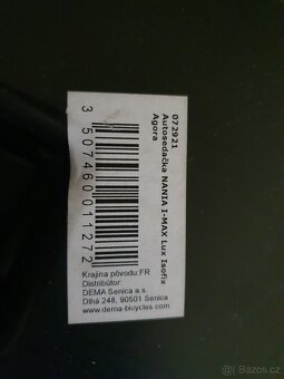 Detska autosedacka Nania I-max Lux isofix - 2