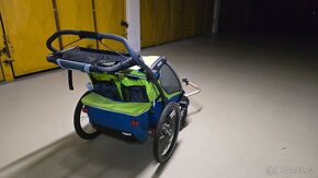 Vozík Thule Chariot Sport 2 double, SKI set, běžecký set.... - 2