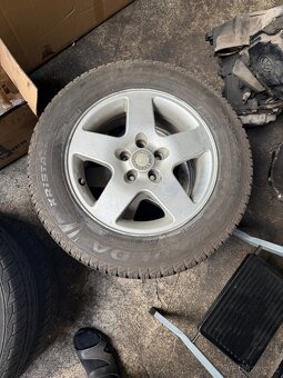 5x100 r15 195/65 zimní pneu - 2