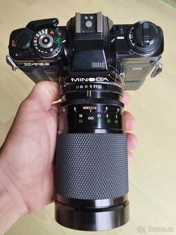 Minolta X700 s obj. Soligor 35-200 - 2