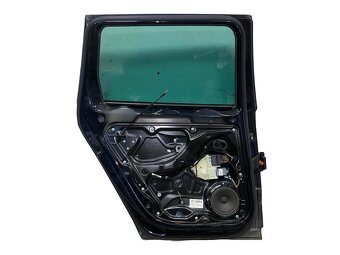 Levé zadní dveře černá metalíza LC9X VW Passat B7 kombi 2012 - 2