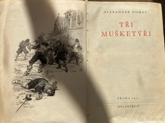 Tři mušketýři - r. 1951 (mohu zaslat doručovací službou) - 2