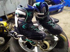 Kolečkové brusle vel.38 hezké pánské, dámské - 2