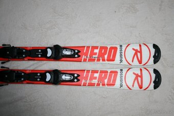 lyže Rossignol hero 110 cm , lyžiarky - 2