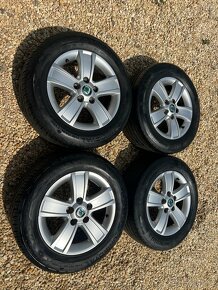 Originální letní sada Škoda 205/60R15, 7,5mm - 2