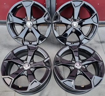 17"KRÁSNÉ ZÁNOVNÍ ALU DISKY 5x112 ORI ŠKODA KODIAQ - 2