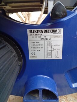 Pásová pila Elektra Beckum BAS380W - 2