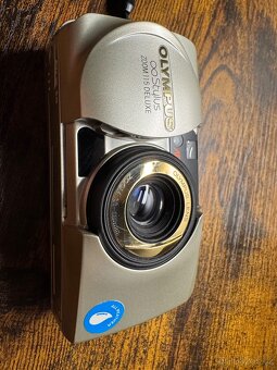 Olympus Stylus Zoom 115 Deluxe, All-Weather (Zlatý)+pouzdro - 2