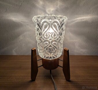 Retro lampička Dřevo Humpolec - 2