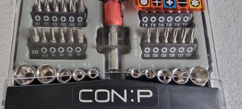 Sada bitů - kvalitní, s teleskopickou ,,T" ráčnou - 2