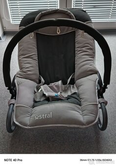 Polohovací houpátko - lehátko - taška - 2